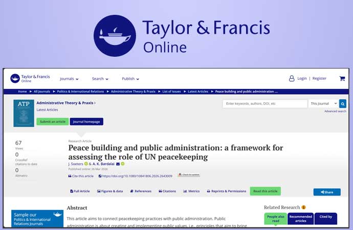 Peace building and public administration: a framework for assessing the role of UN peacekeeping